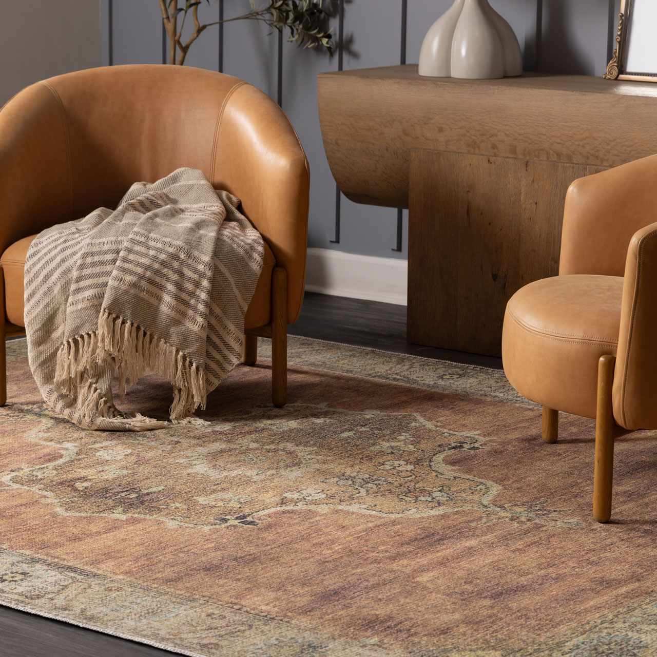 Powhatan Washable Area Rug by Boutique Rugs