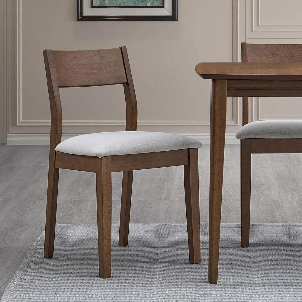 ACTU 59” Solid Wood Mid-Century Modern Dining Table Set for Small Spaces (Seats 4–6) by ACTU FURNITURE