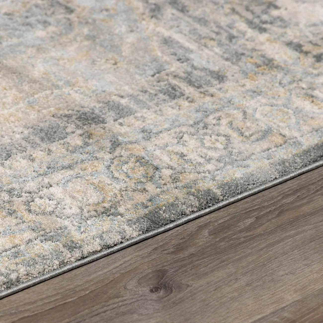 Vaeda Blue Thick Luxe Rug by Boutique Rugs