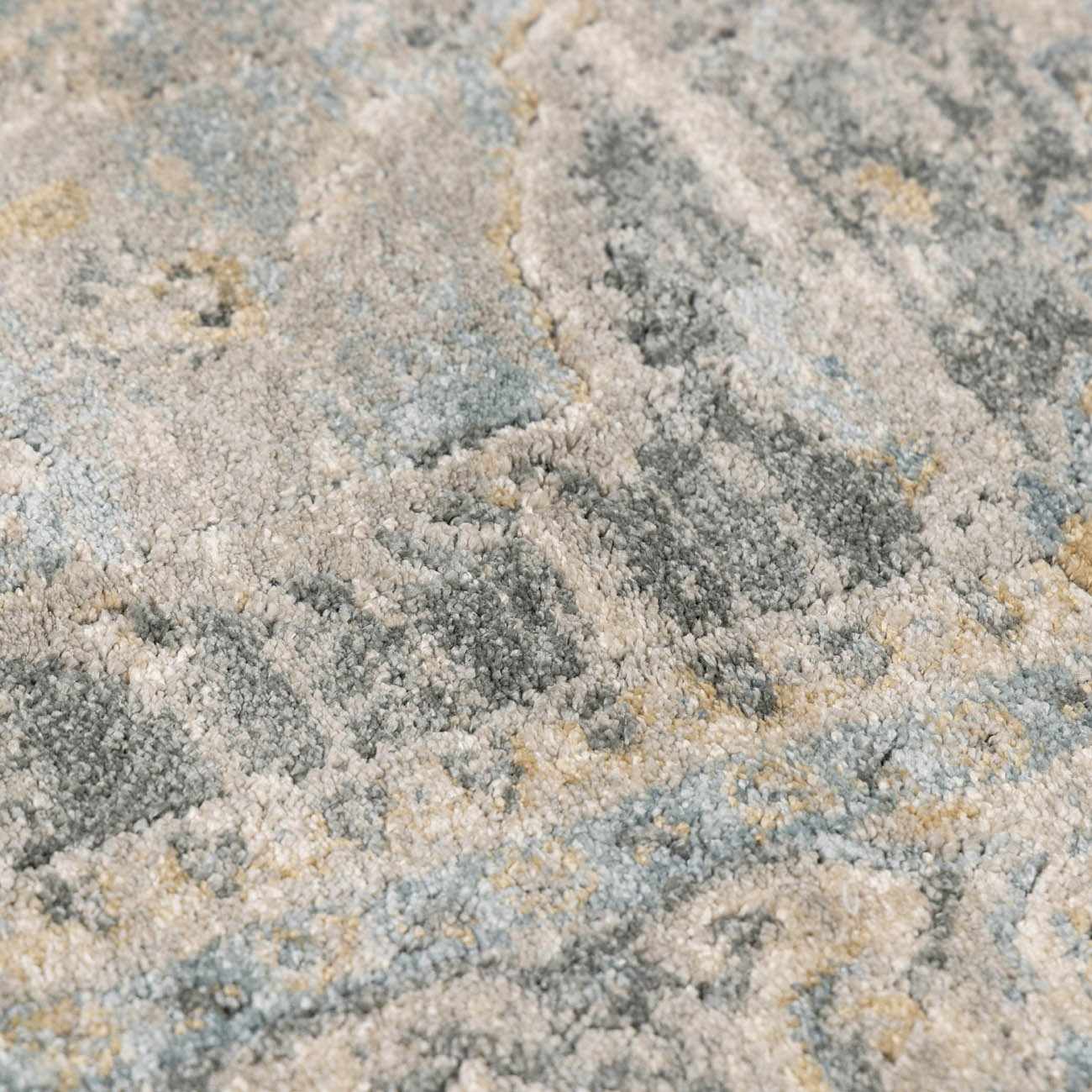 Vaeda Blue Thick Luxe Rug by Boutique Rugs
