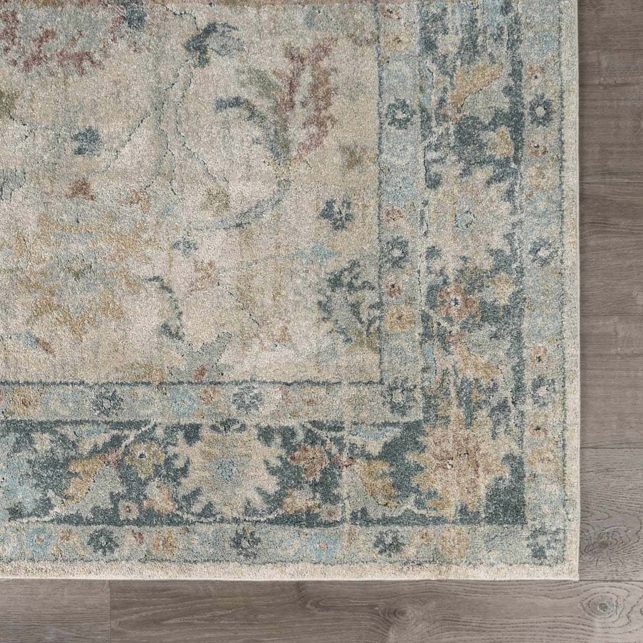 Ahmaud Beige & Light Gray Thick Luxe Area Rug by Boutique Rugs