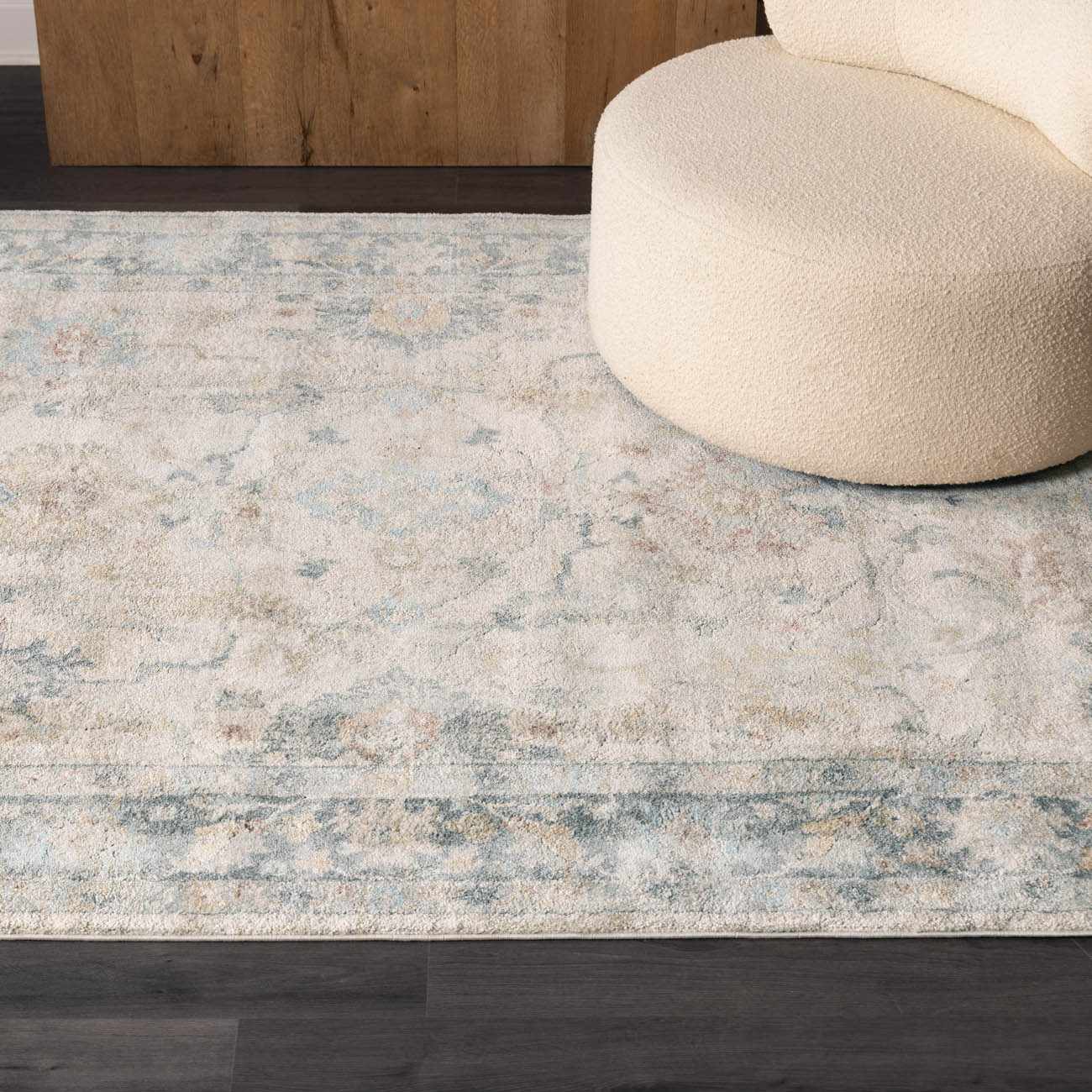Ahmaud Beige & Light Gray Thick Luxe Area Rug by Boutique Rugs