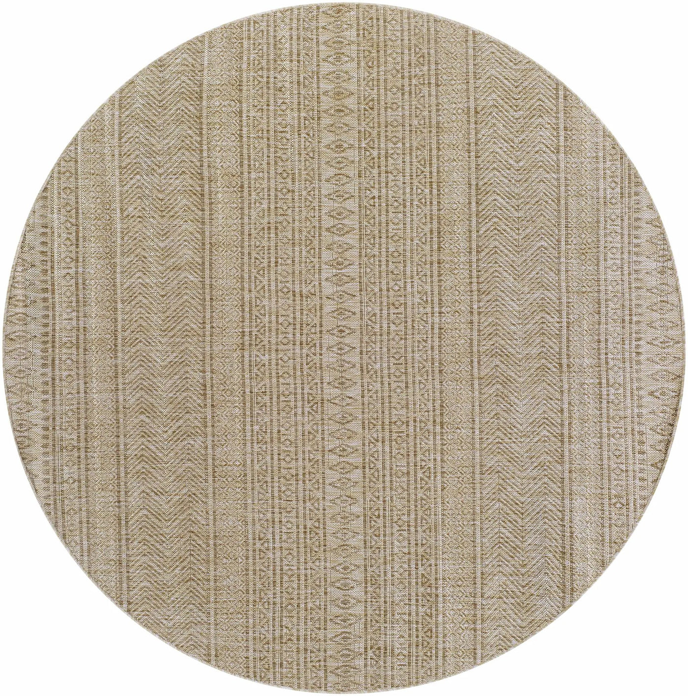 Madras Cream All Over Performance Outdoor Rug by Boutique Rugs