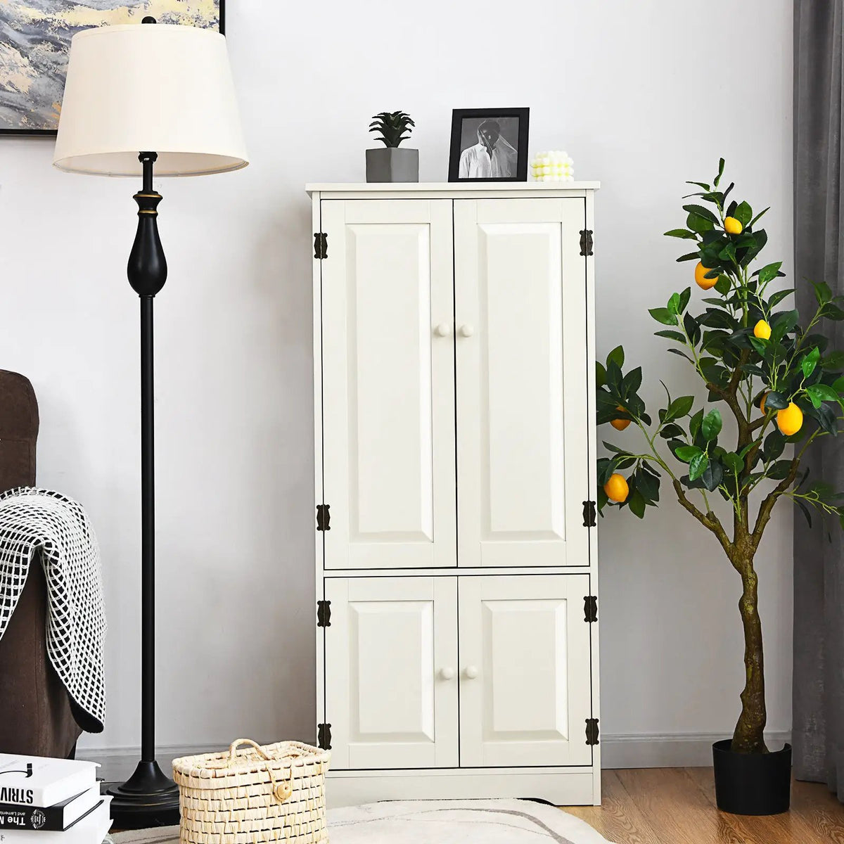 Accent Storage Cabinet Adjustable Shelves by DirectDeals