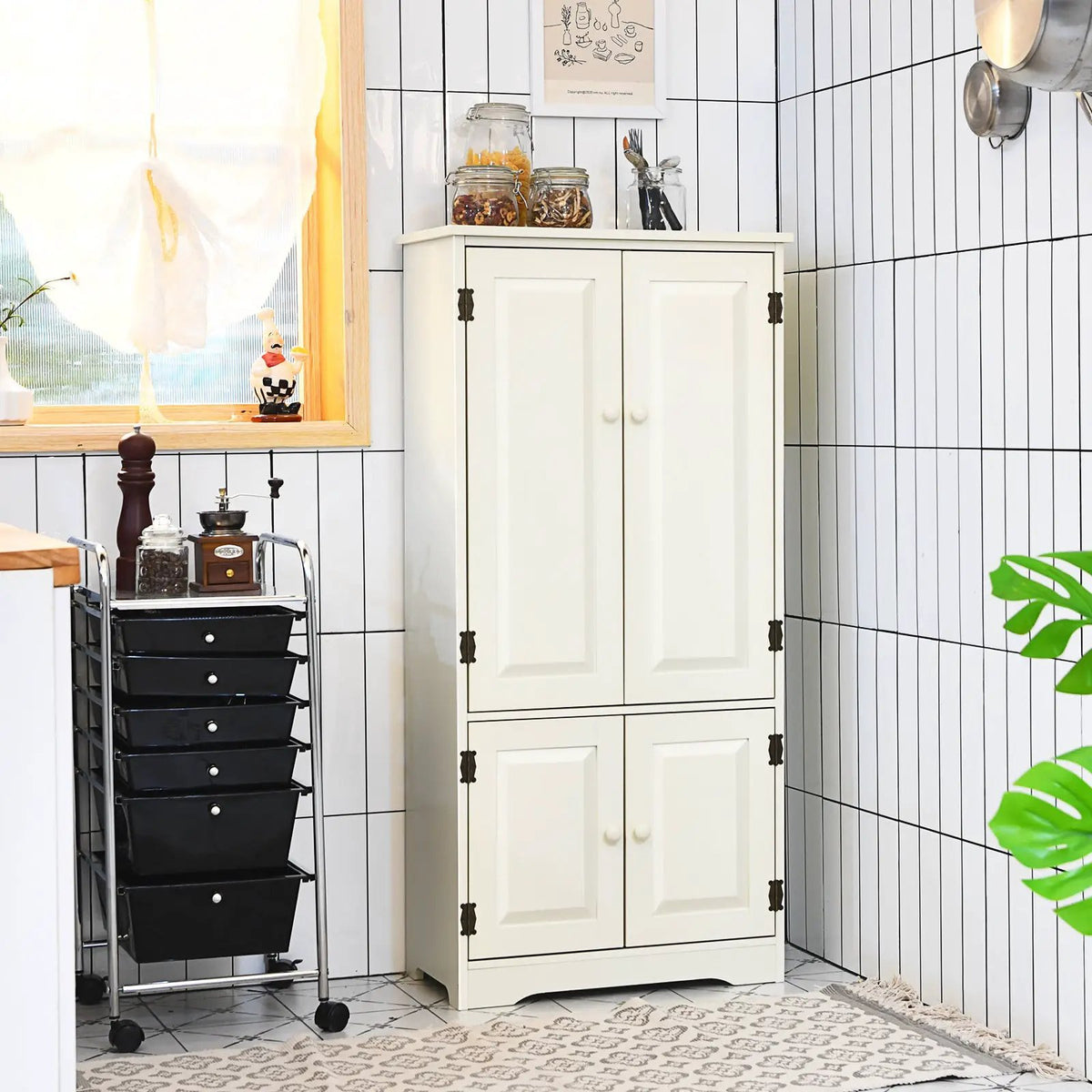 Accent Storage Cabinet Adjustable Shelves by DirectDeals