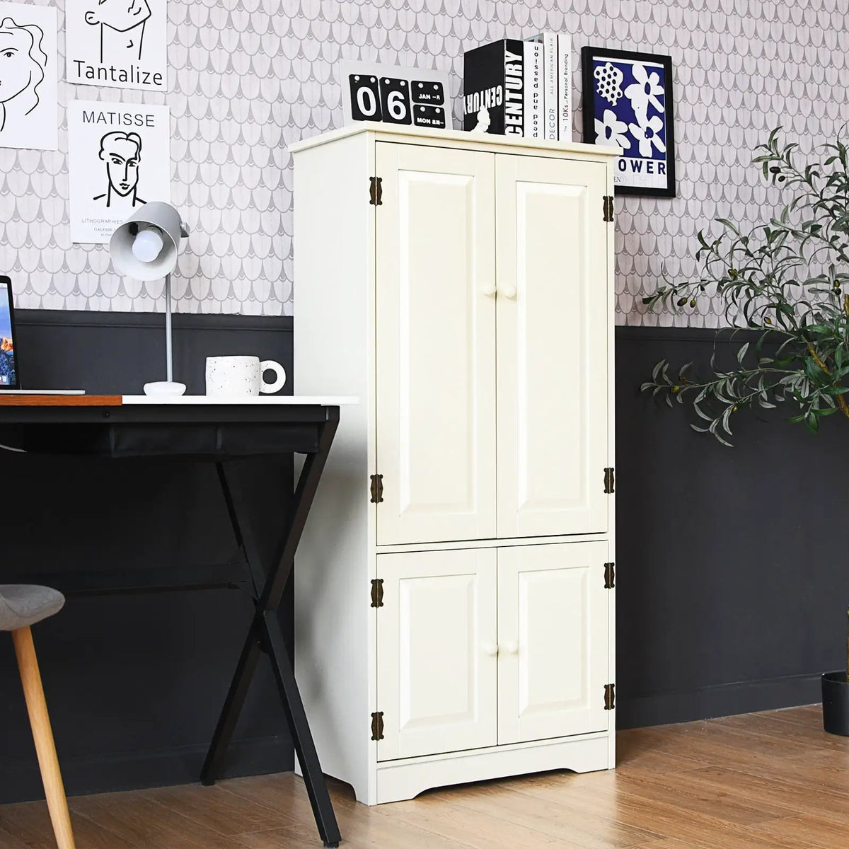 Accent Storage Cabinet Adjustable Shelves by DirectDeals
