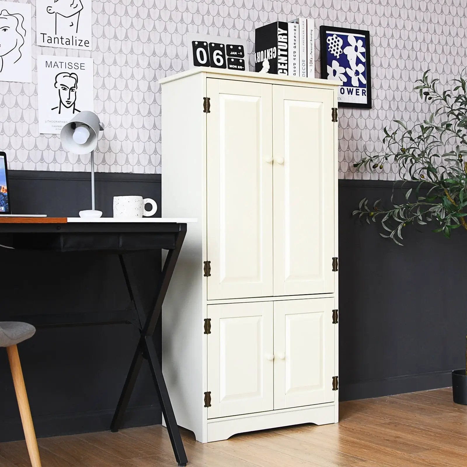 Accent Storage Cabinet Adjustable Shelves by DirectDeals