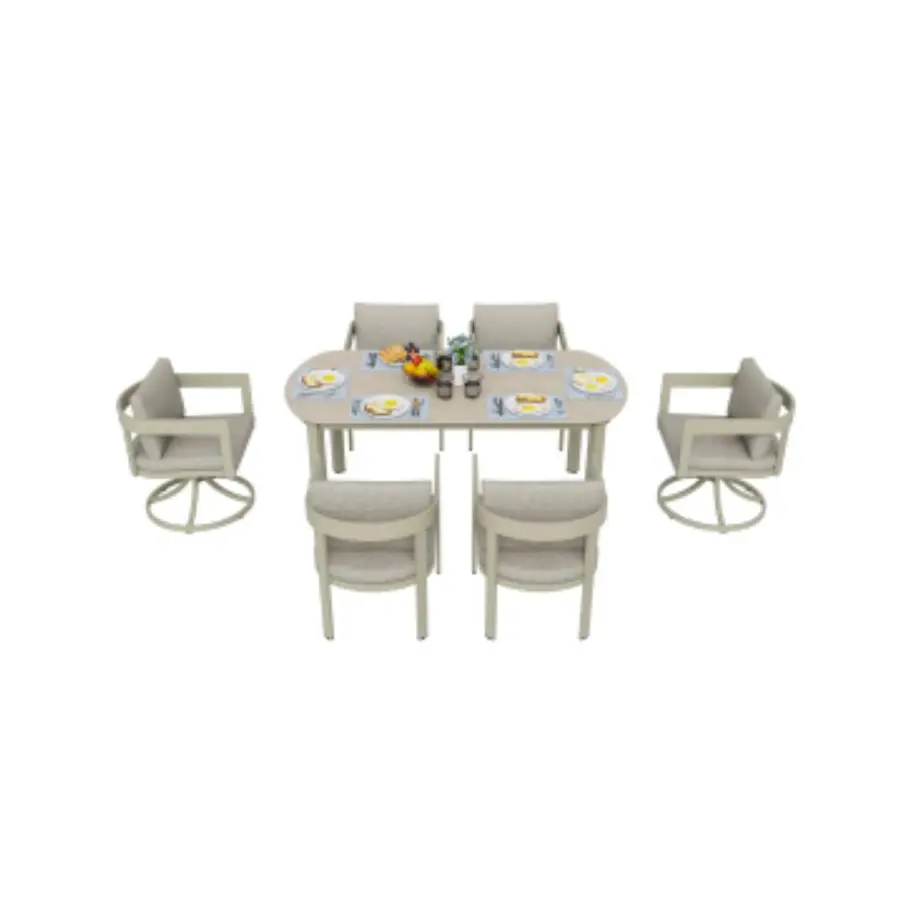 Aconcagua 7-Piece Aluminum Dining Set by Outdoor-USA®