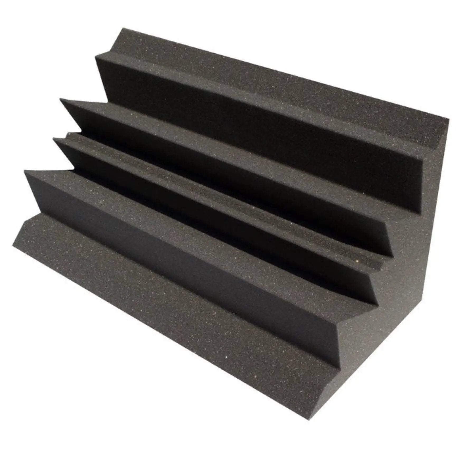 Acoustic Foam Corner Bass Traps, 12 x 12 x 24 Inch, NRC 1.20, 13 Colors by SoundAssured