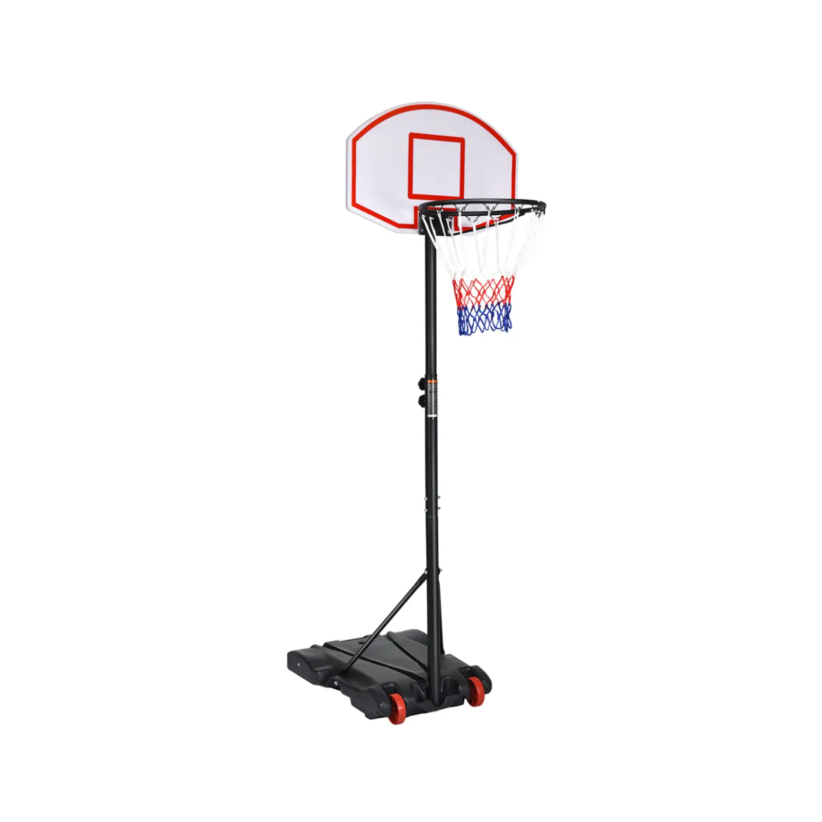 Adjustable Basketball Hoop System Stand with Wheels by DirectDeals
