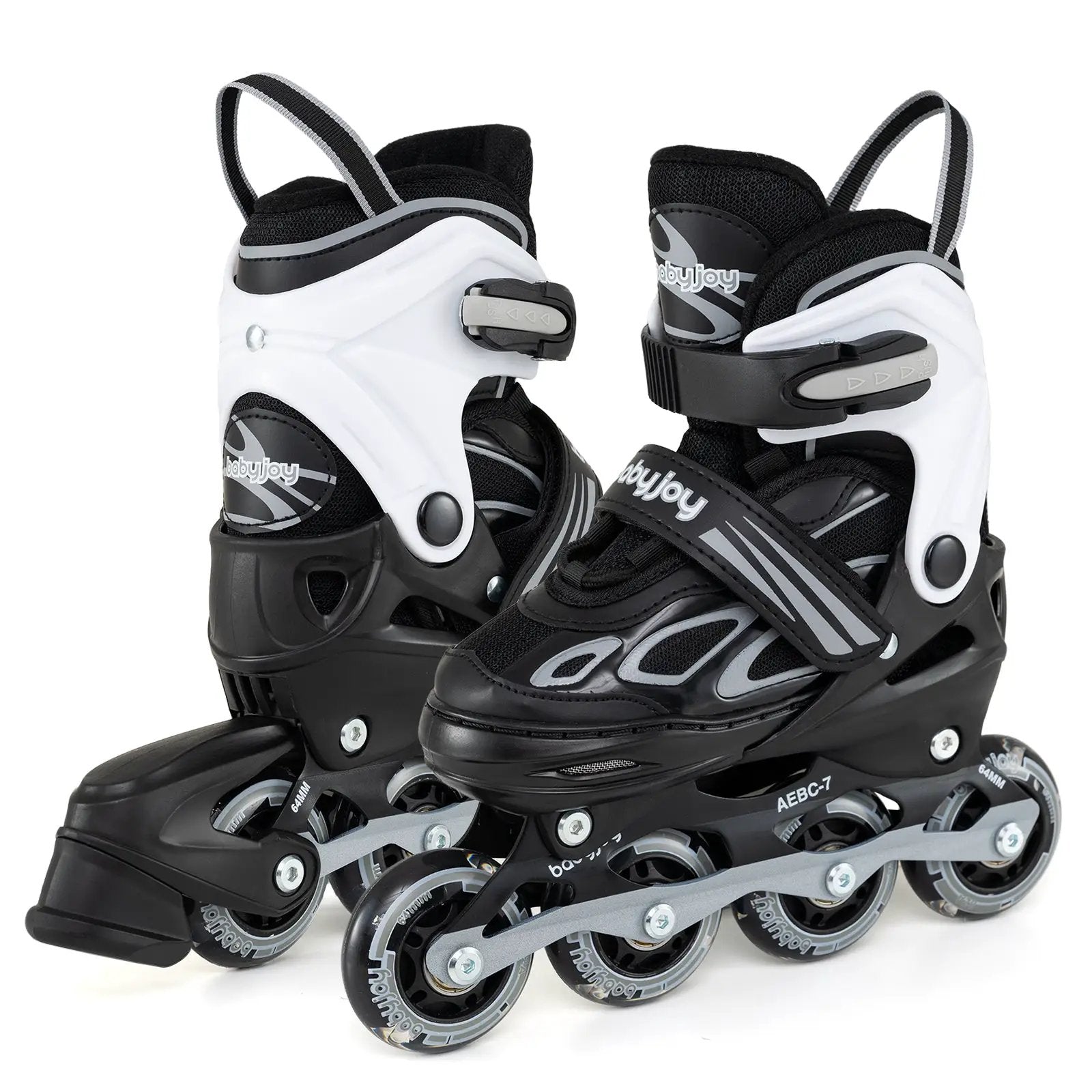 Adjustable Kids' Incline Skates for Boys Girls Ages 5-14 by DirectDeals