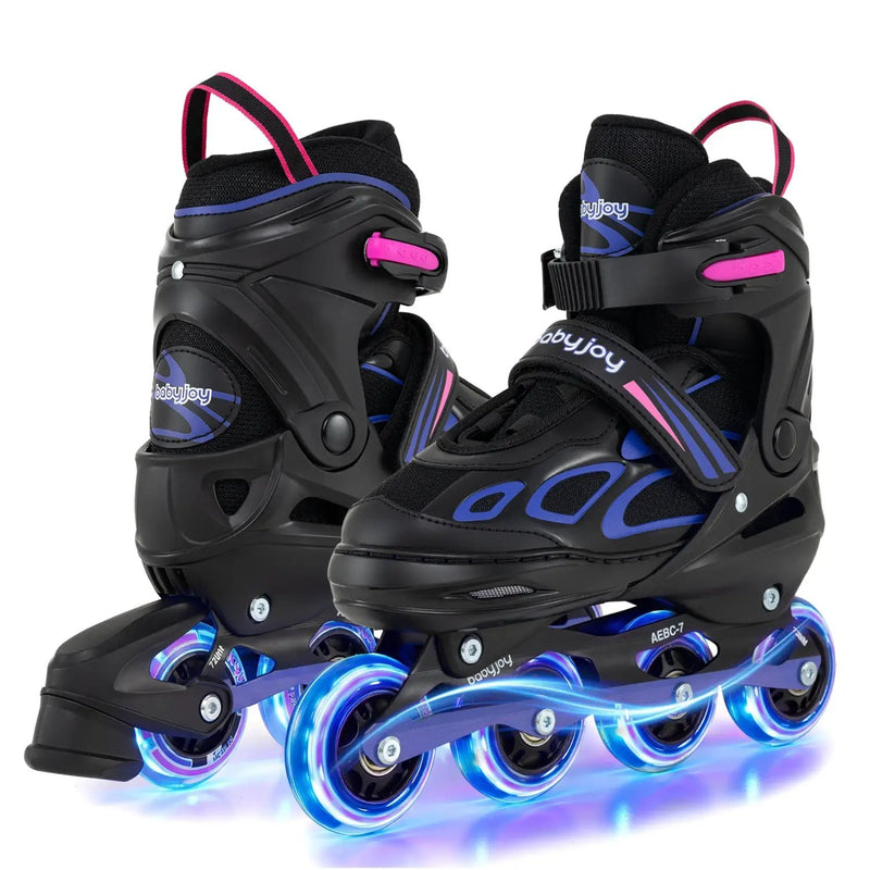 Adjustable Kids' Incline Skates 4 Sizes Adjustable Blade Roller by DirectDeals