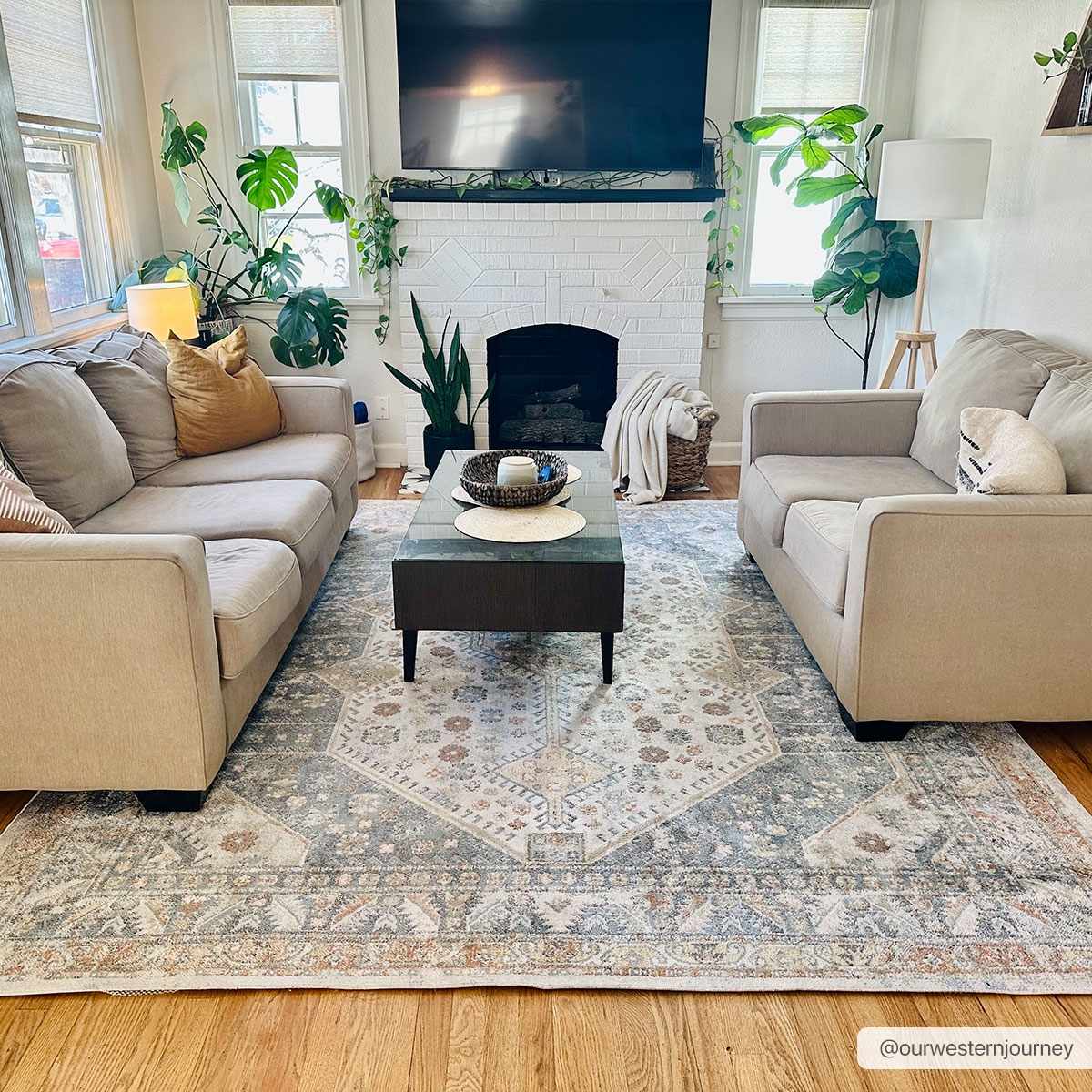 Afya Washable Area Rug by Hauteloom