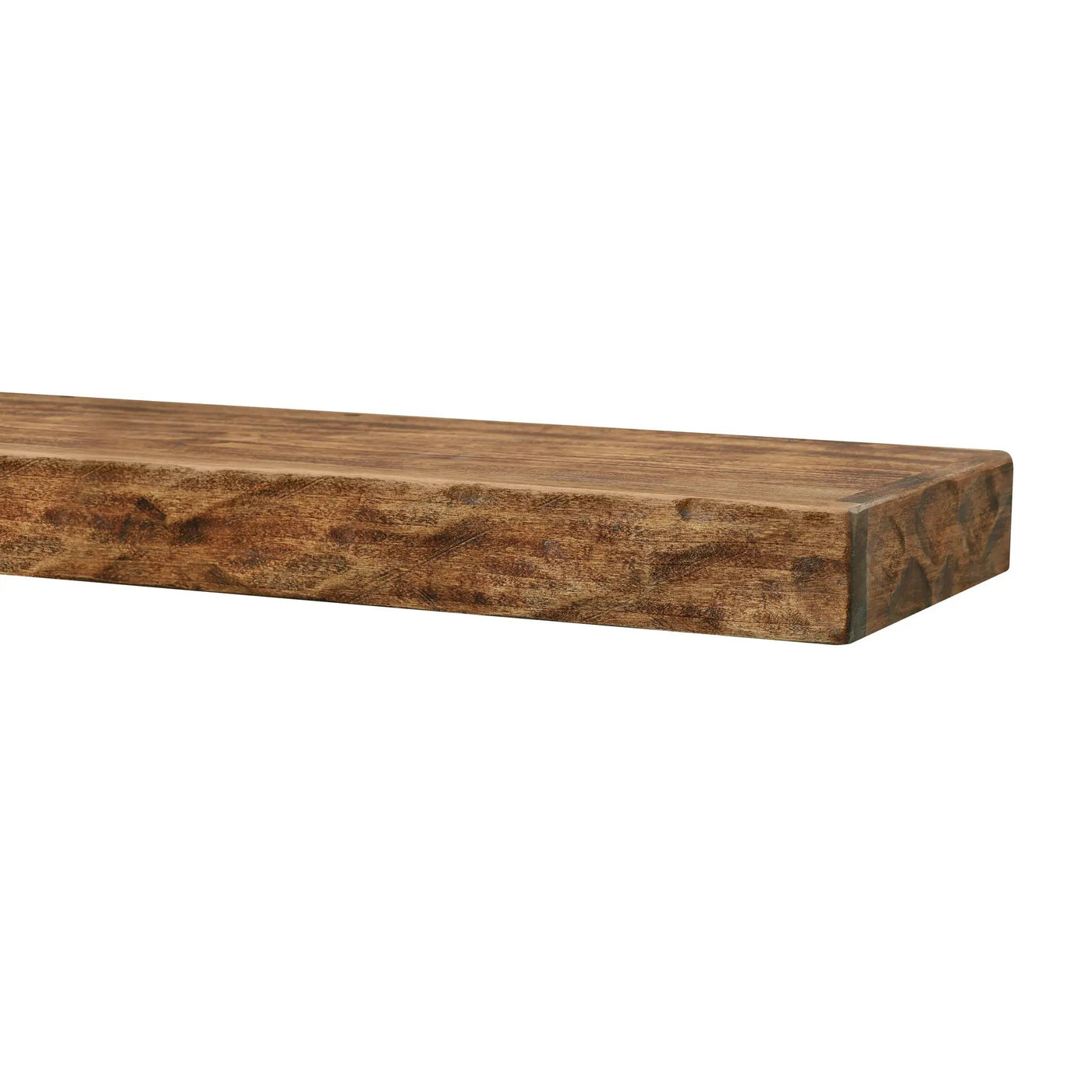 Hewn Floating Kitchen Shelf – Real Wood by Dogberrycollections