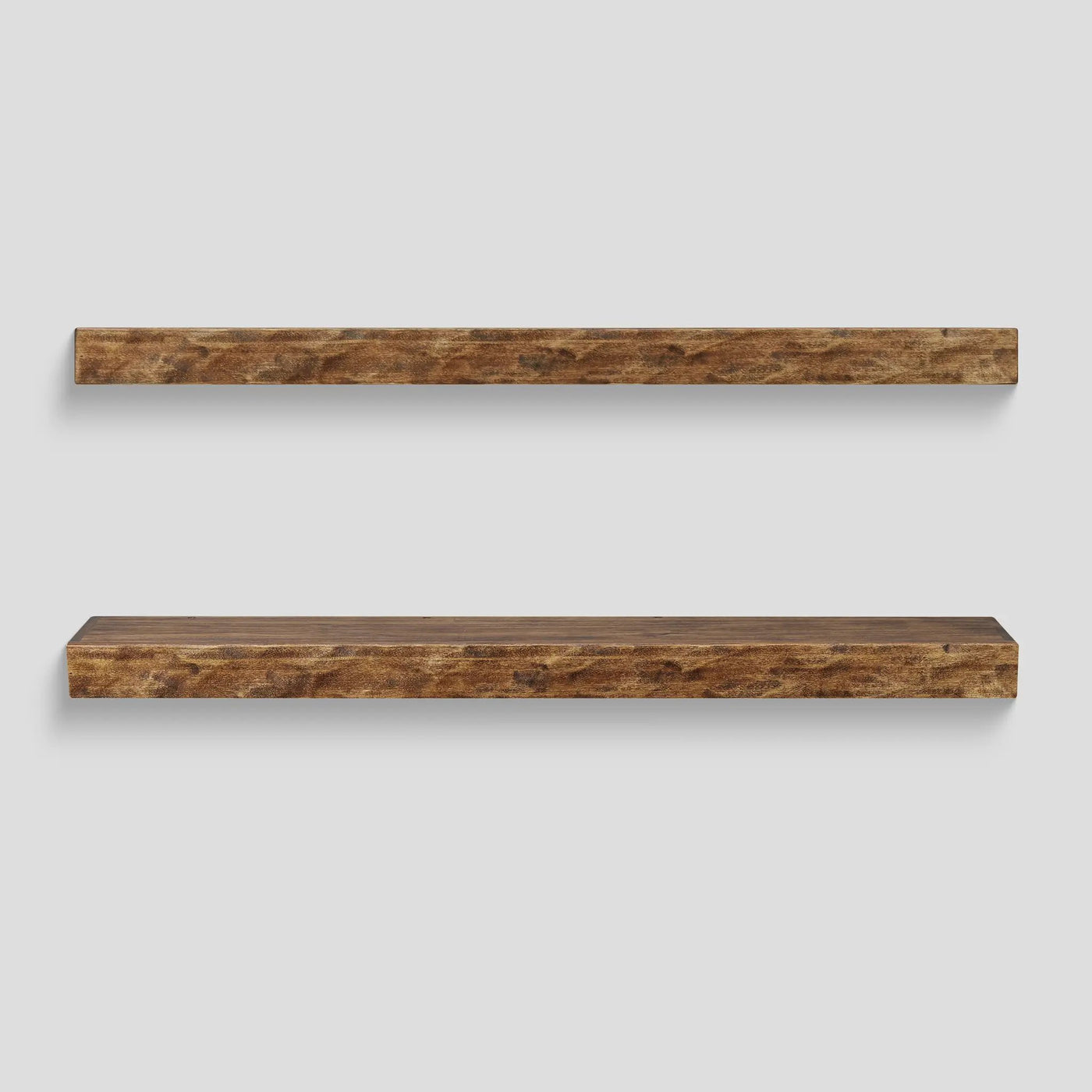 Hewn Floating Kitchen Shelf – Real Wood by Dogberrycollections