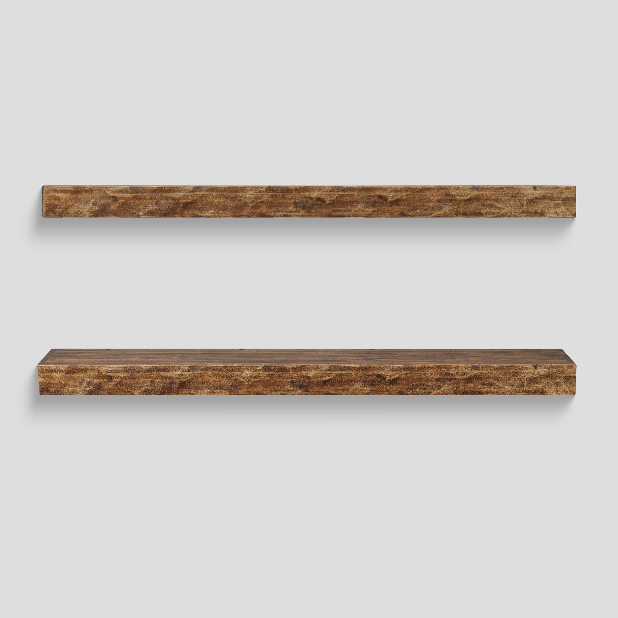 Hewn Floating Kitchen Shelf – Real Wood by Dogberrycollections