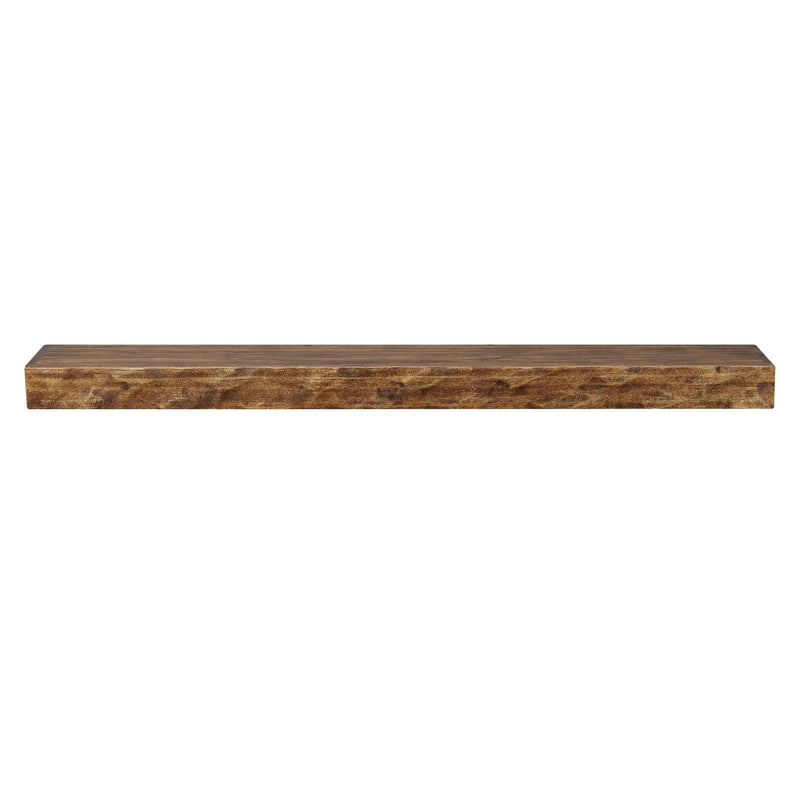 Hewn Floating Kitchen Shelf – Real Wood by Dogberrycollections
