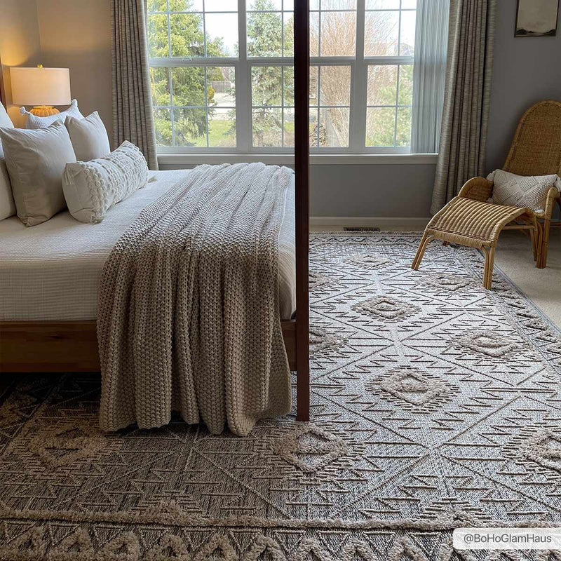 Agoo High-Low Pile Rustic Rug by Boutique Rugs