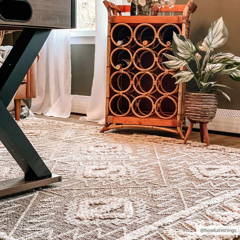 Agoo High-Low Pile Rustic Rug by Boutique Rugs