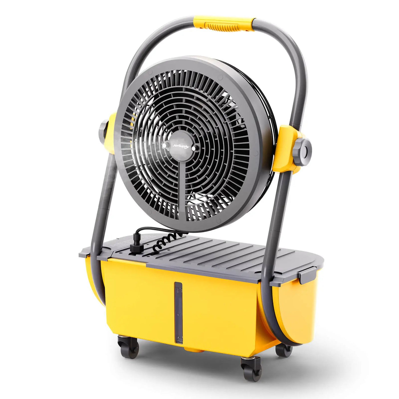(Open Box) AirSupply MS12 Portable Mist Fan, 19,200mAh Battery & 2.9-Gallon Tank by TURBRO