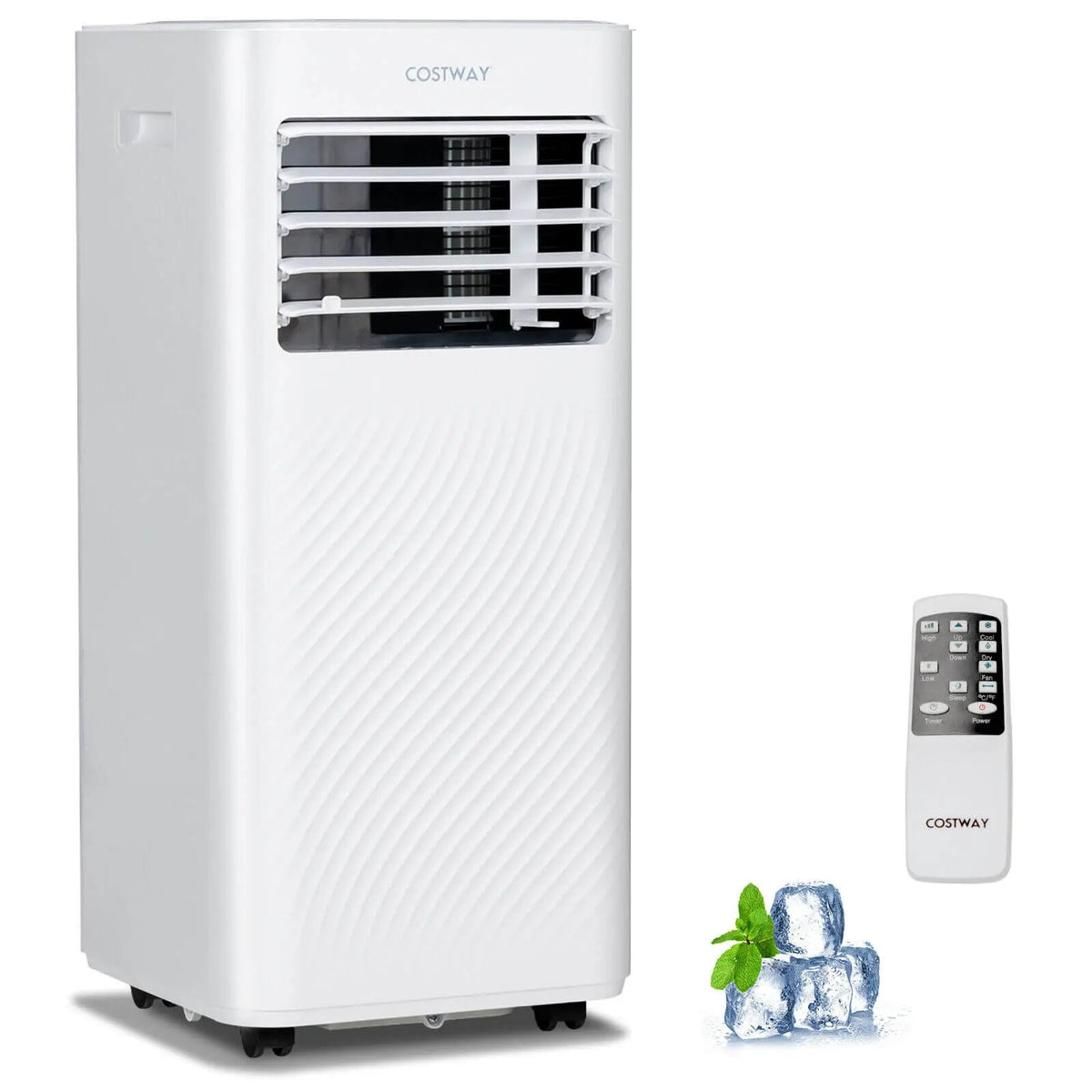 10000 BTU 4-in-1 Portable Air Conditioner with Dehumidifier and Sleep Mode by DirectDeals