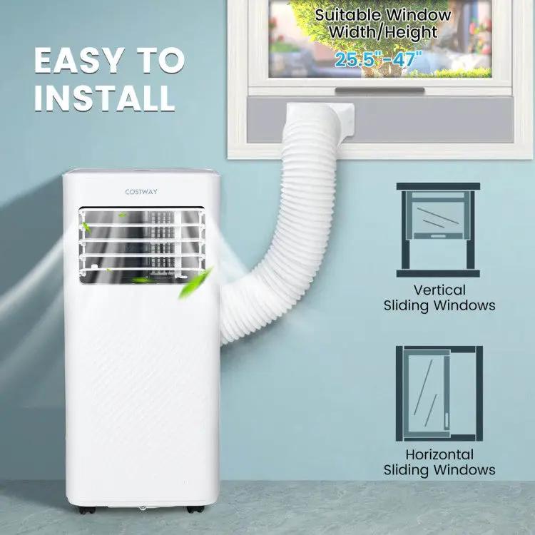 8000 BTU Portable AC w/ Timer by DirectDeals