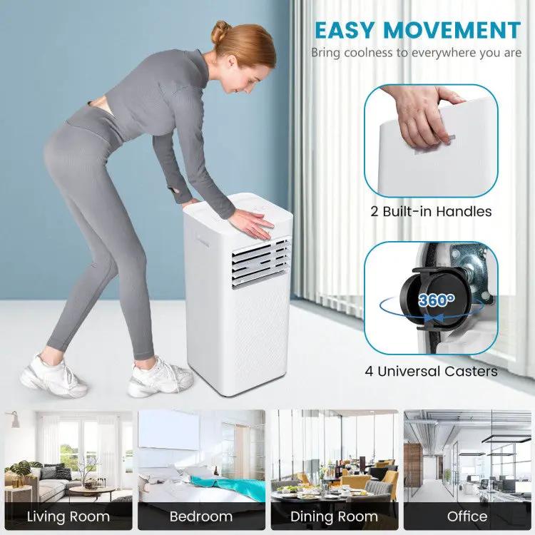 8000 BTU Portable AC w/ Timer by DirectDeals
