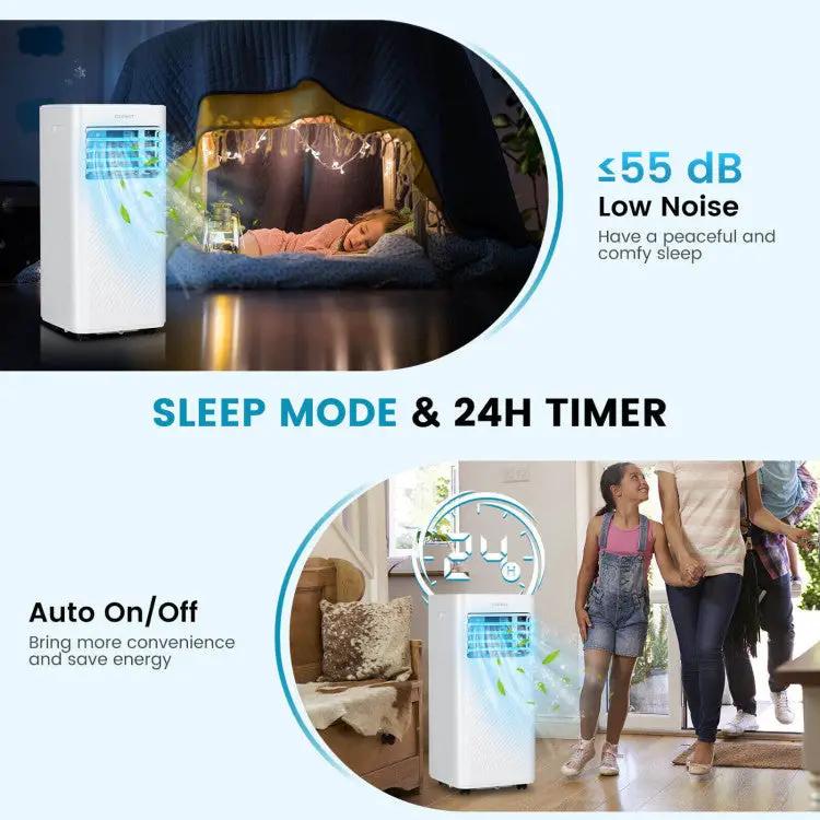 8000 BTU Portable AC w/ Timer by DirectDeals