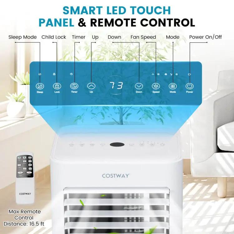 8000 BTU Portable AC w/ Timer by DirectDeals