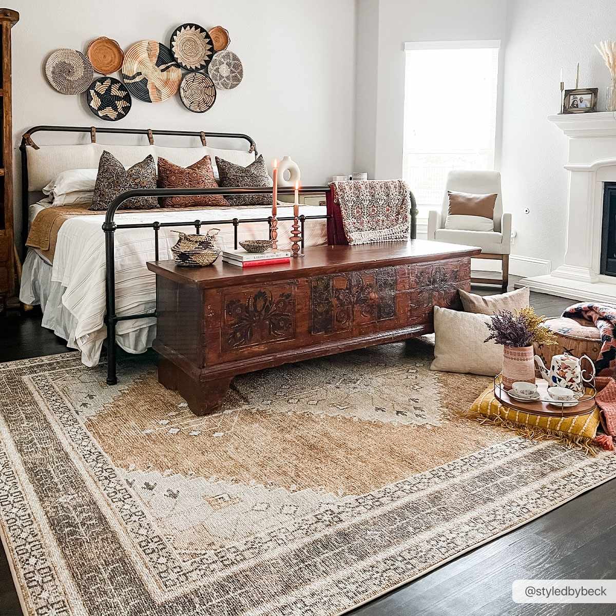 Albas Washable Area Rug by Hauteloom