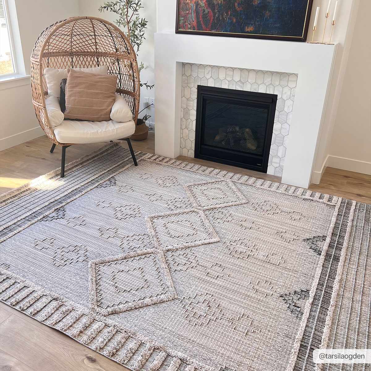 Amaga Area Rug by Hauteloom