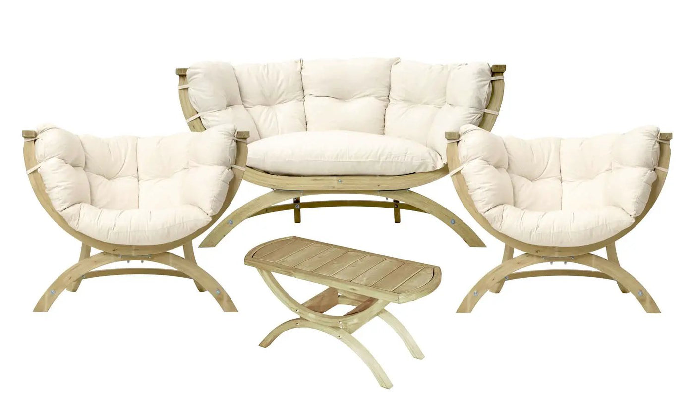 Amazonas Garden Lounge 4 Pcs. Set Siena by Outdoor-USA®