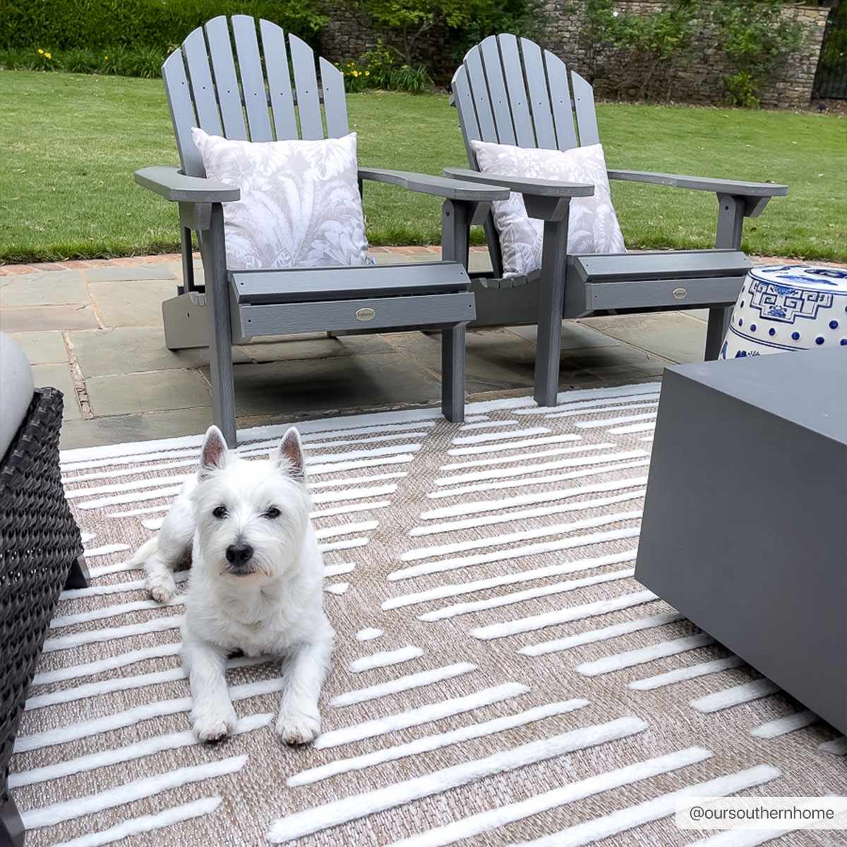 Anah Cream Outdoor Rug by Boutique Rugs