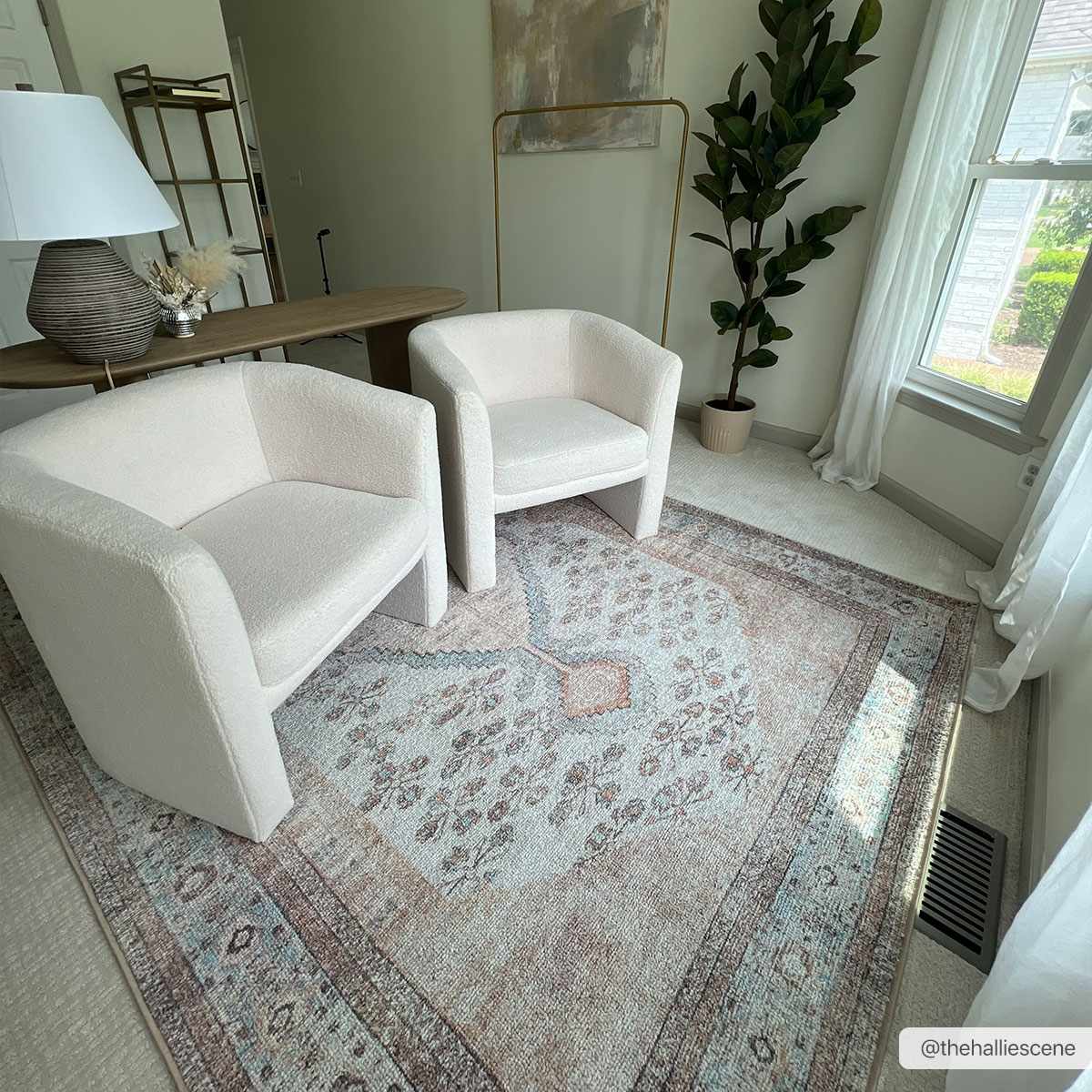 Analu Non-Slip Washable Rug by Boutique Rugs