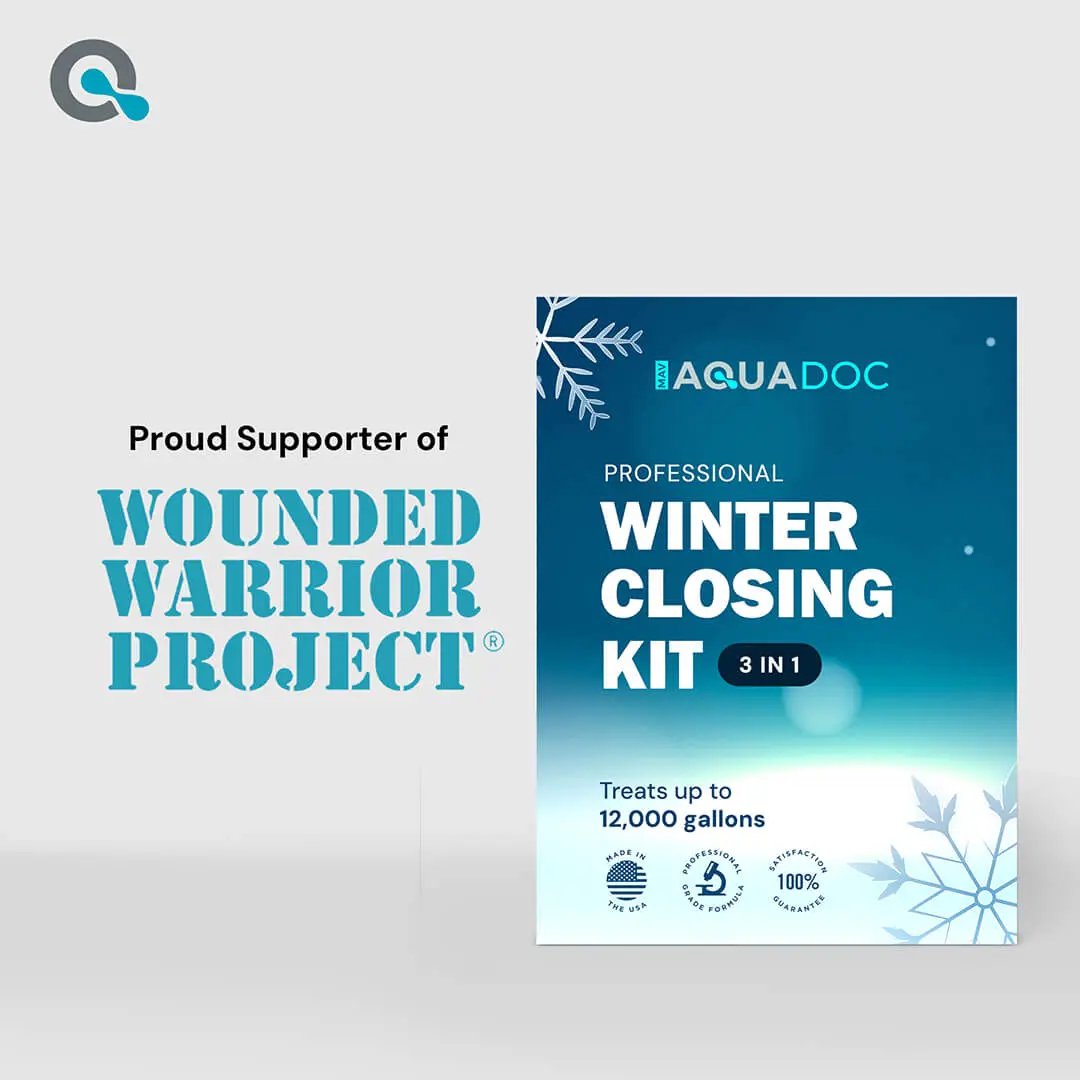 Pool Winterizing Kit - 3-Part Pool Closing Kit by AquaDoc