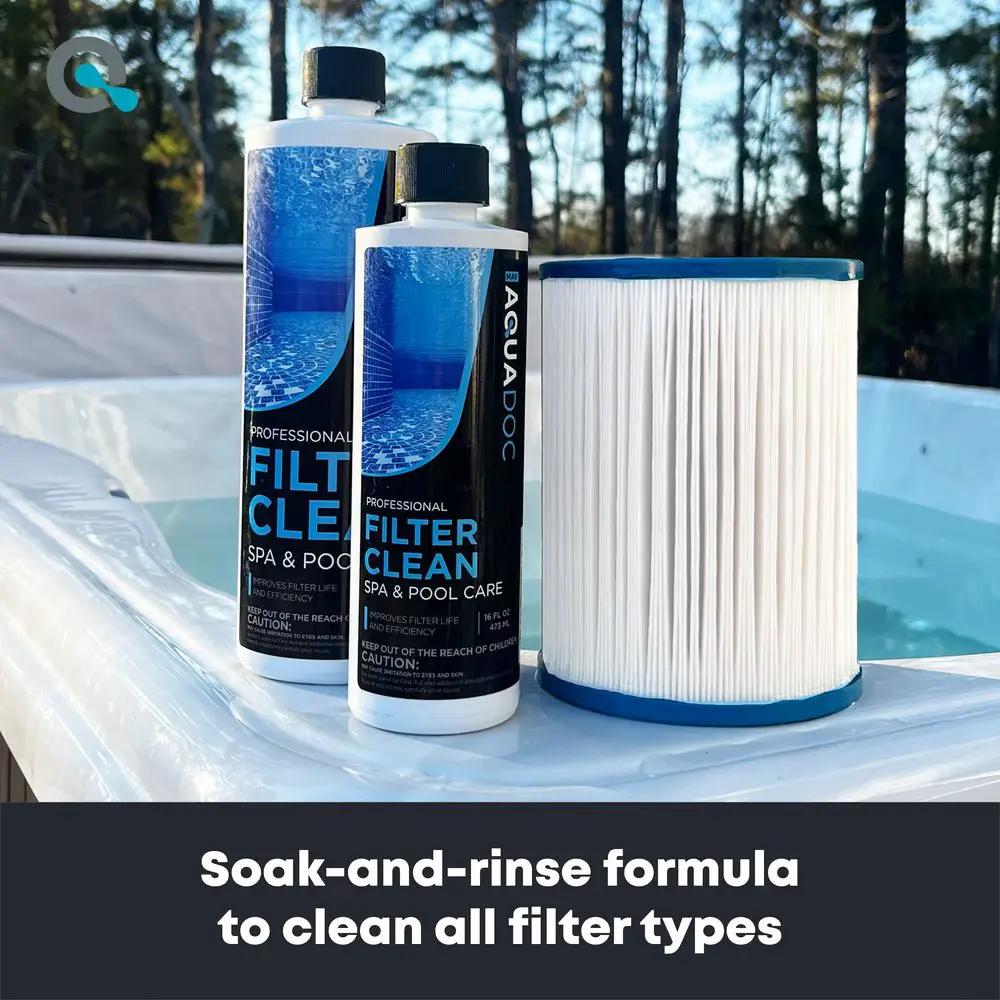 Hot Tub & Spa Filter Cleaner by AquaDoc
