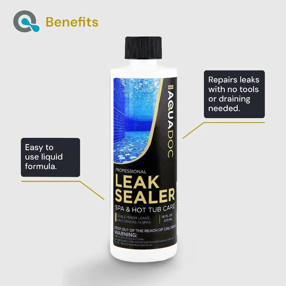 Spa Leak Sealer for Hot Tubs by AquaDoc