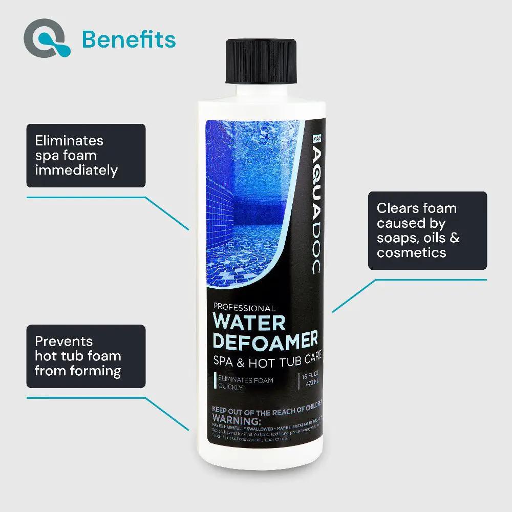 Spa Defoamer for Hot Tubs by AquaDoc