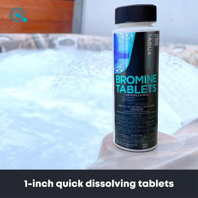 Bromine Tablets for Hot Tub by AquaDoc