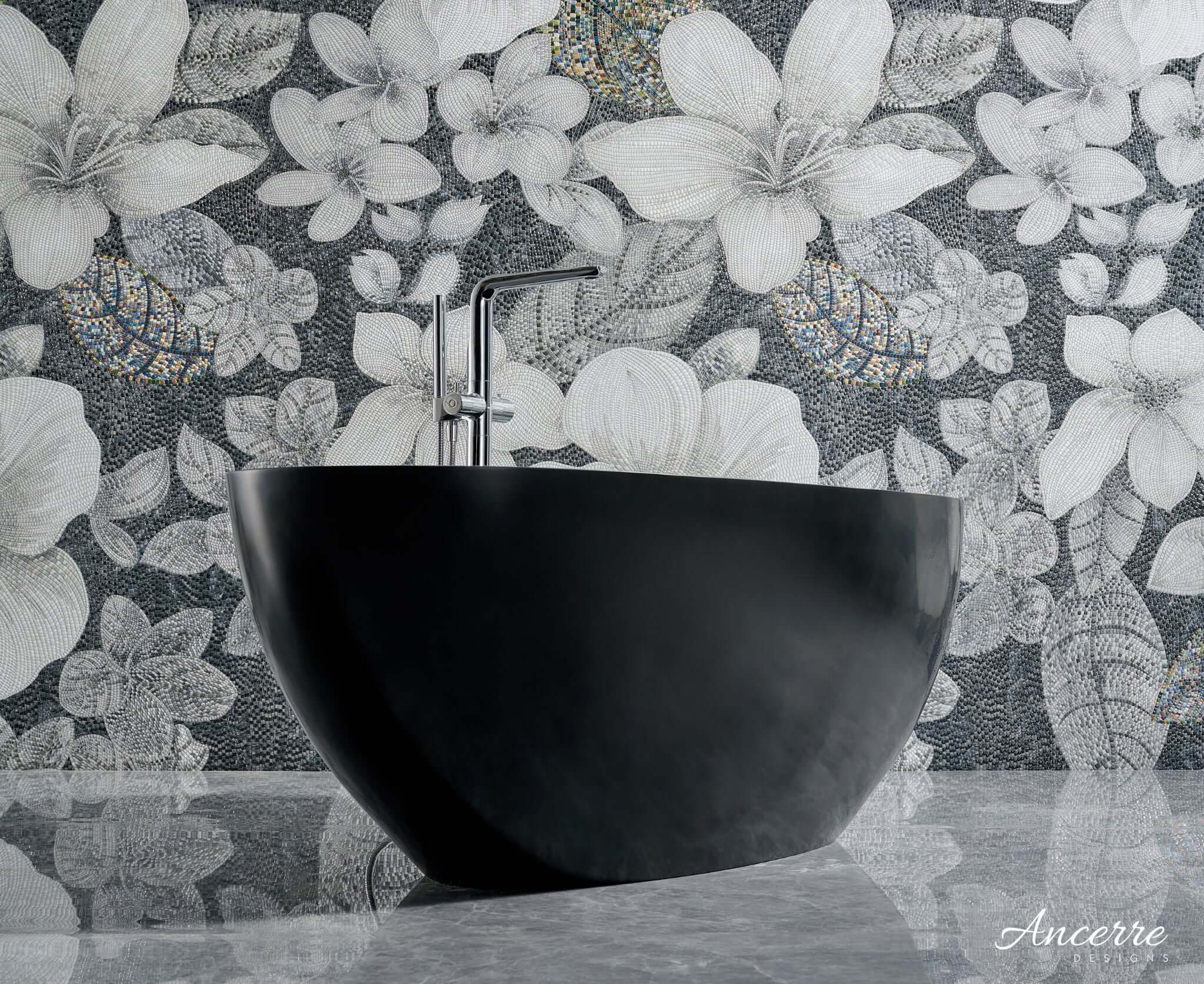 Arden 67” Freestanding Solid Surface Bathtub by Ancerre Designs