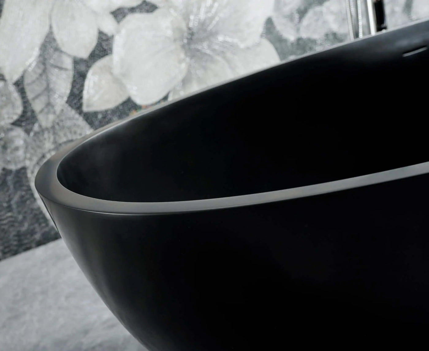 Arden 67” Freestanding Solid Surface Bathtub by Ancerre Designs