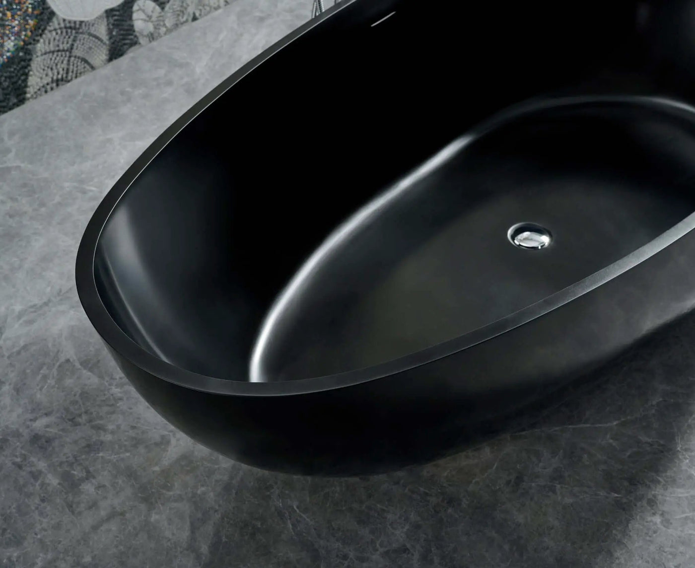 Arden 67” Freestanding Solid Surface Bathtub by Ancerre Designs