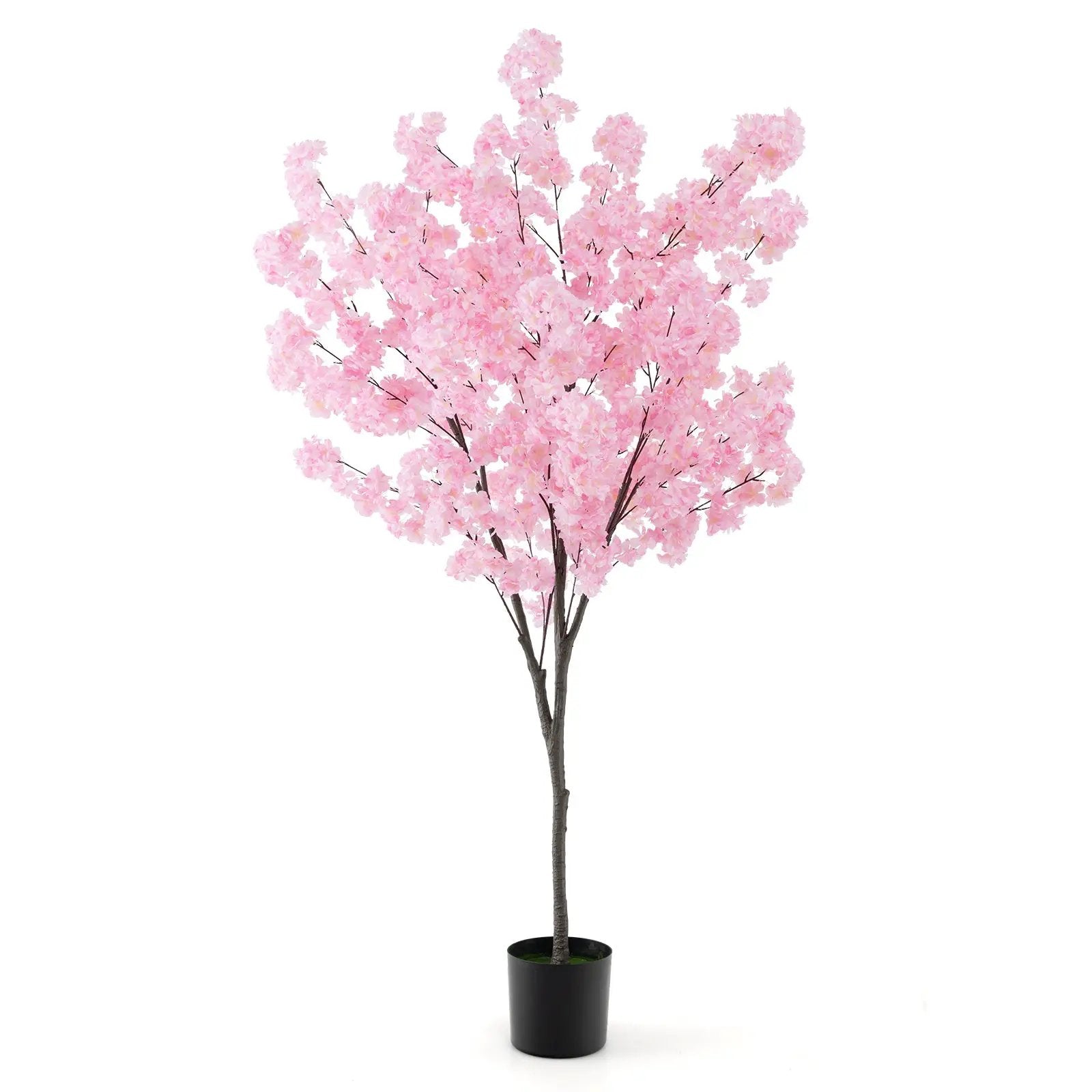 6.5 FT Tall Artificial Cherry Blossom Tree with 900 Pink Flowers by DirectDeals