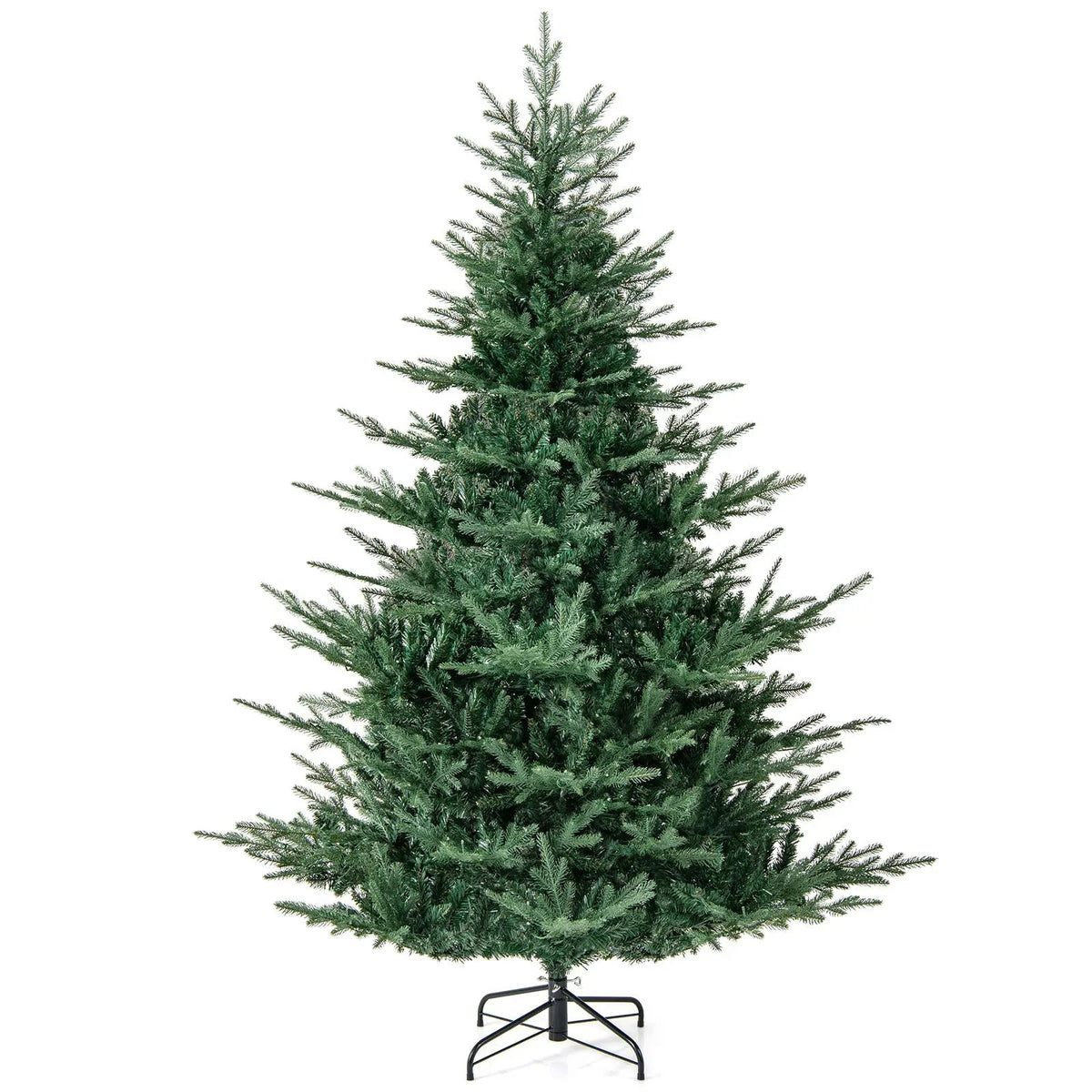 Artificial Christmas Tree with Branch Tips and Warm White LED Lights by DirectDeals