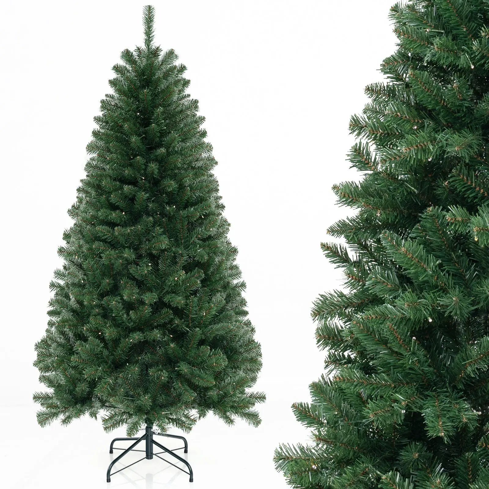 Pre-Lit Artificial Christmas Tree with LED Lights by DirectDeals