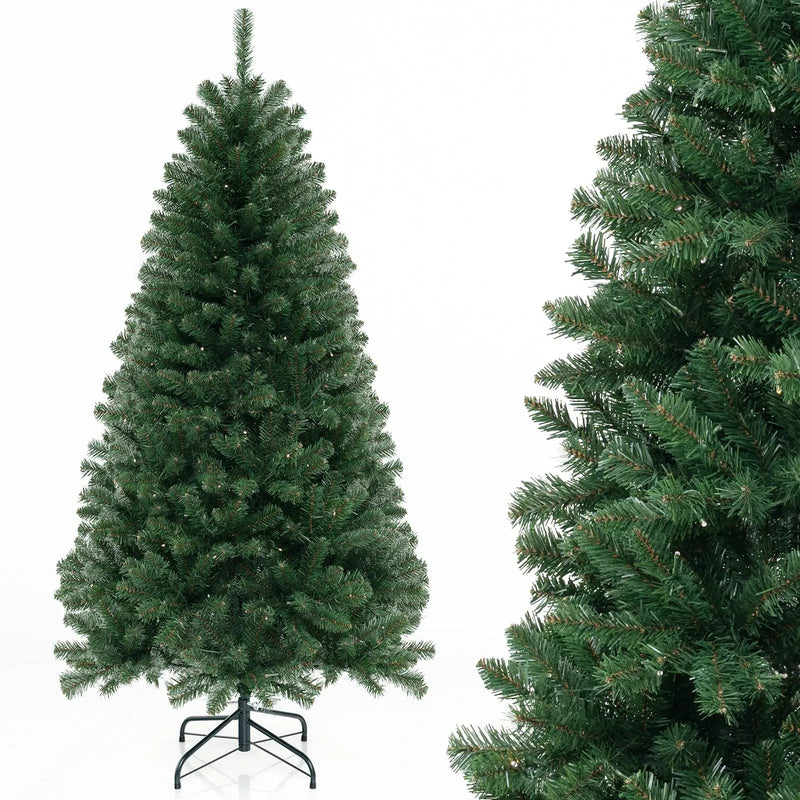 Pre-Lit Artificial Christmas Tree with LED Lights by DirectDeals