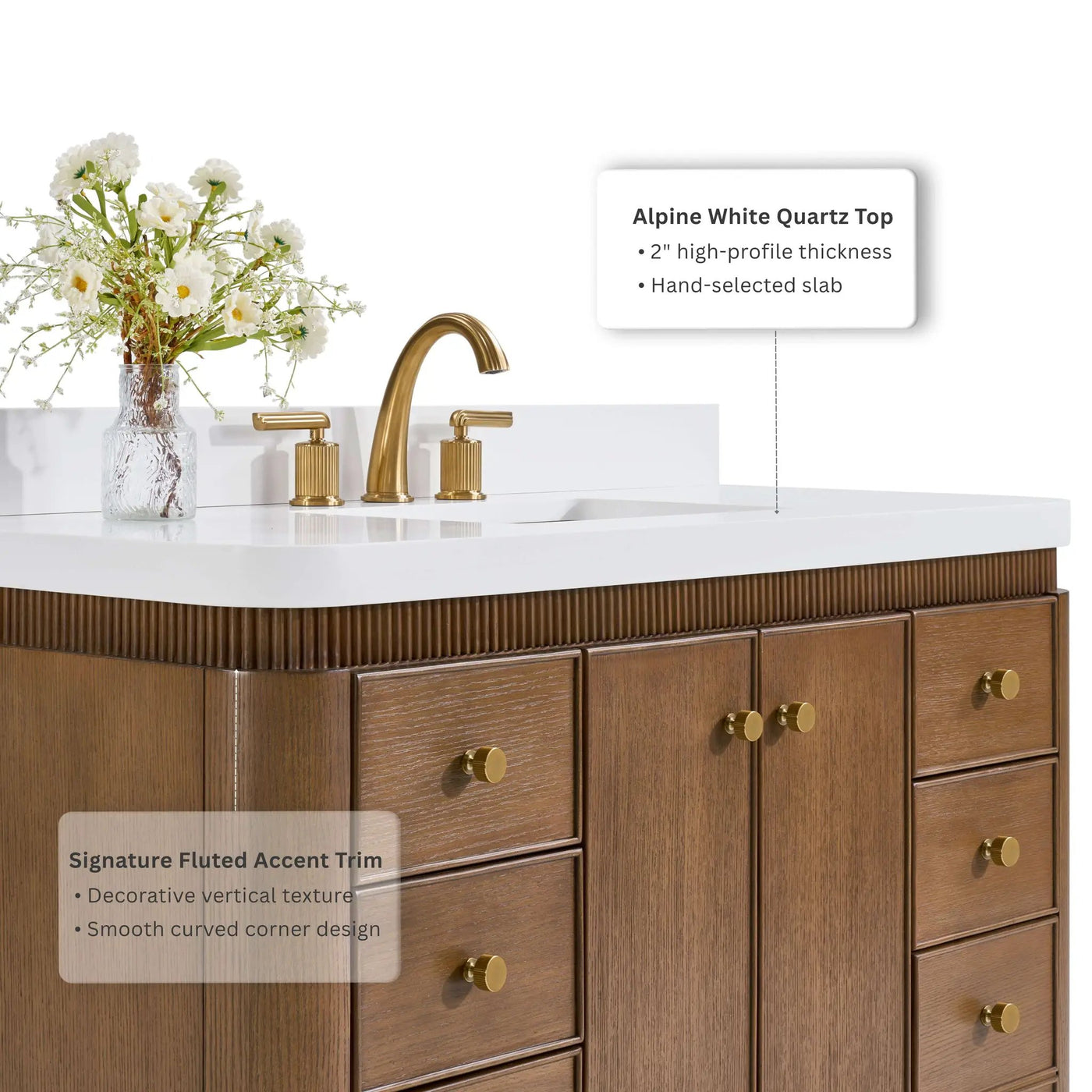 Aston 48" Bath Vanity Set by Ancerre Designs