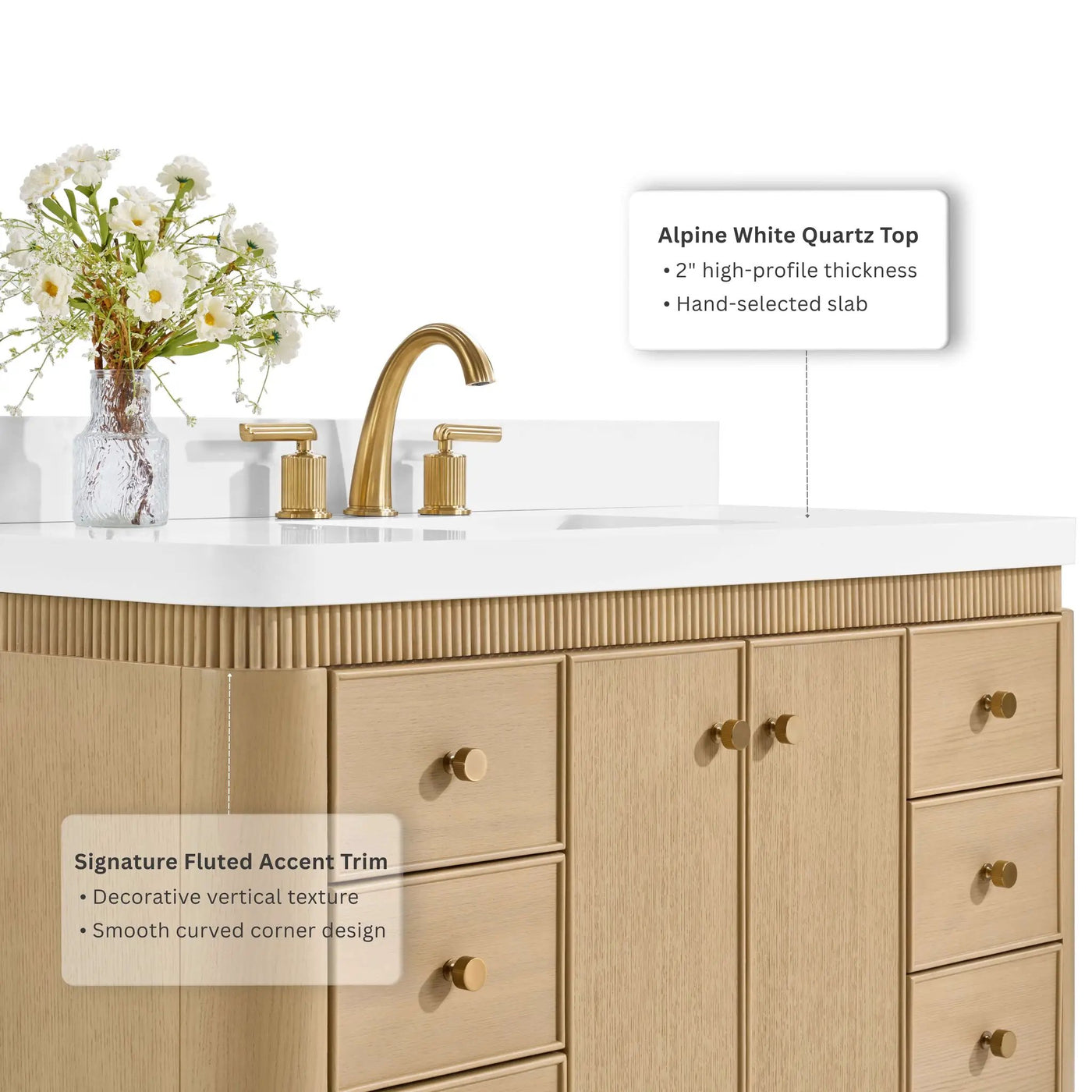 Aston 48" Bath Vanity Set by Ancerre Designs