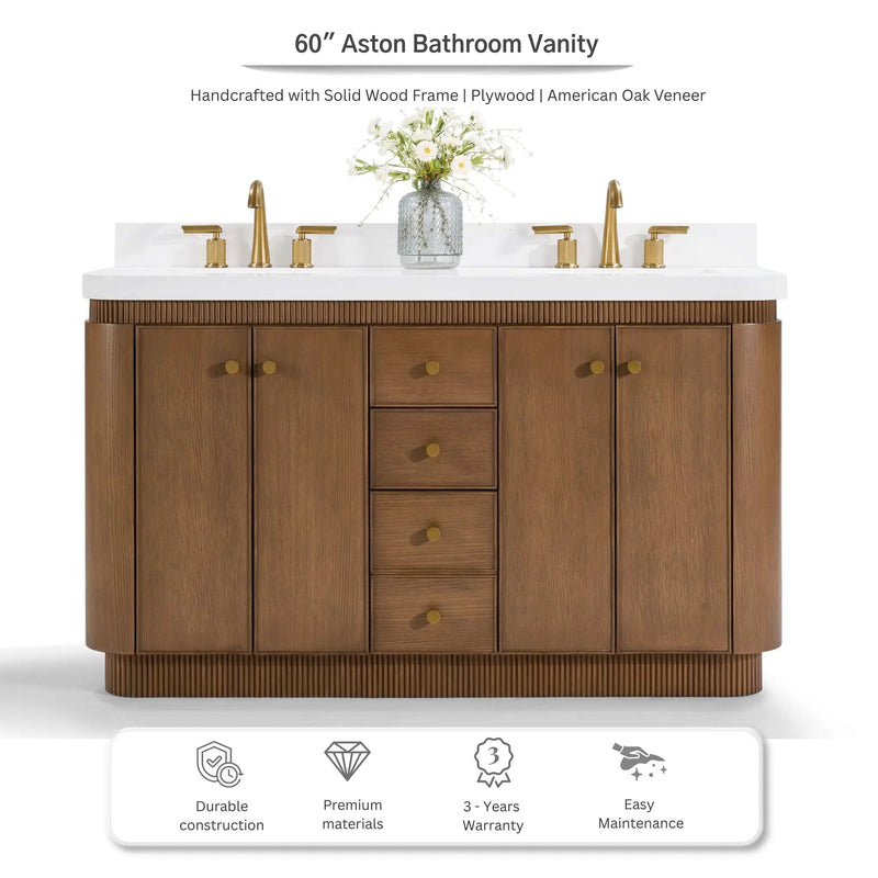 Aston 60" Bath Vanity Set by Ancerre Designs