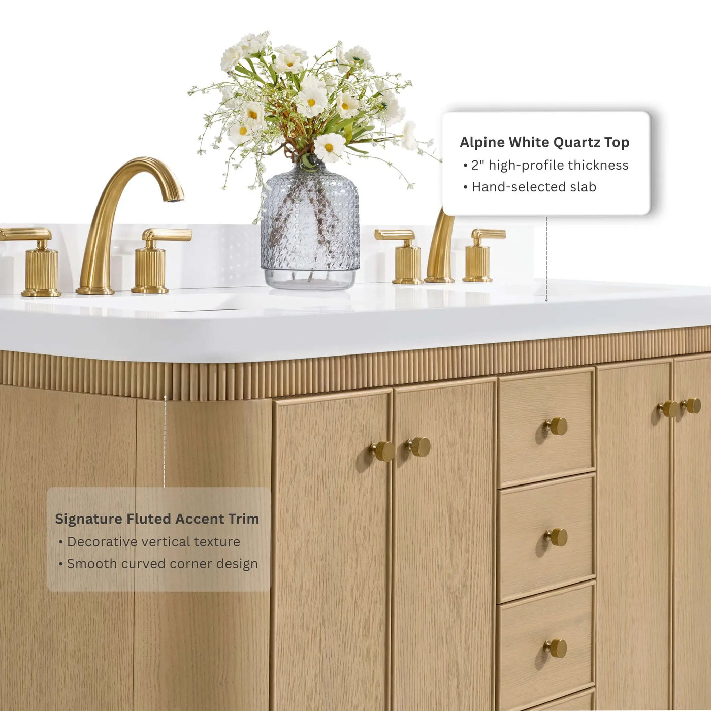 Aston 60" Bath Vanity Set by Ancerre Designs